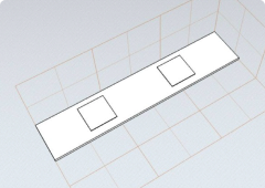 Прямая столешница